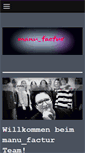 Mobile Screenshot of manu-factur.de